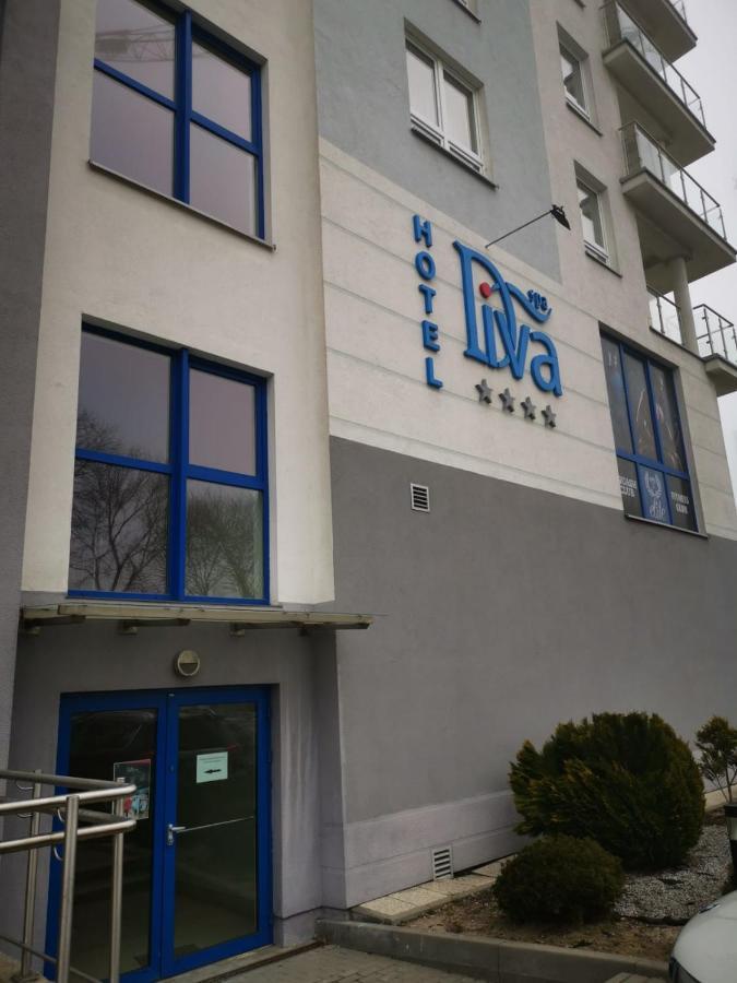 Apartament Prywatny Salon Z Aneksem Kuchennym I Sypialnia W Hotelu Diva Kołobrzeg Esterno foto