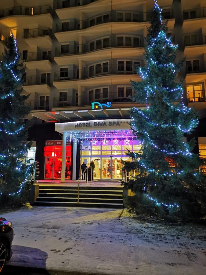 Apartament Prywatny Salon Z Aneksem Kuchennym I Sypialnia W Hotelu Diva Kołobrzeg Esterno foto